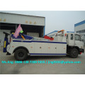 Dongfeng 4*2 right hand wrecker tow truck,15-16T rotator towing truck for sale